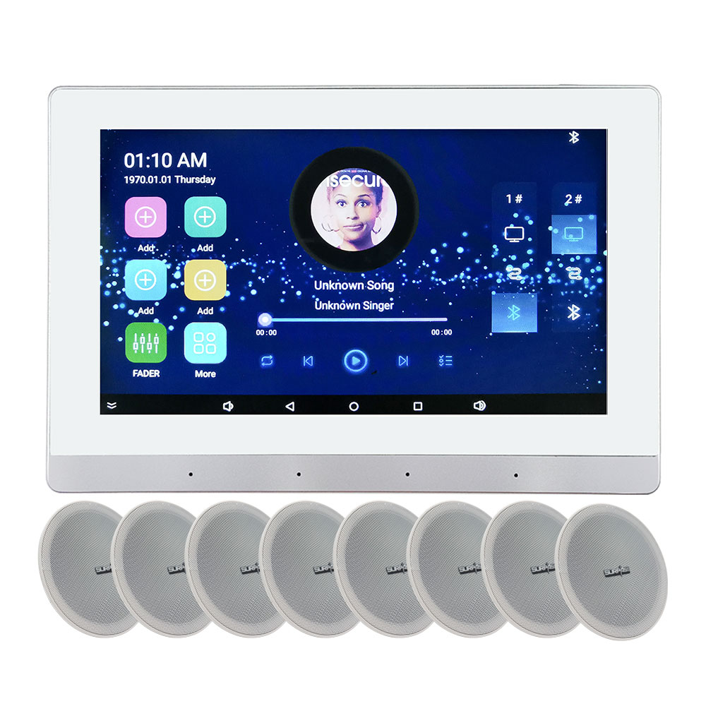 Audio House Music - MSSP-PW7825+8CR615 Full House Music Android Wall