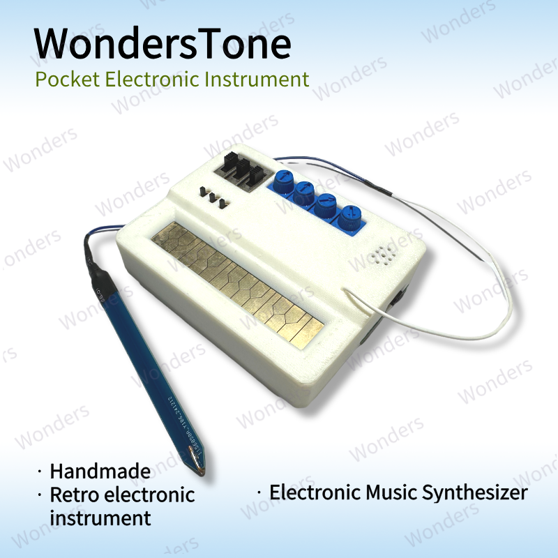 Synth Controller Mini - Handmade Mini Electronic Music Synthesizer Portable