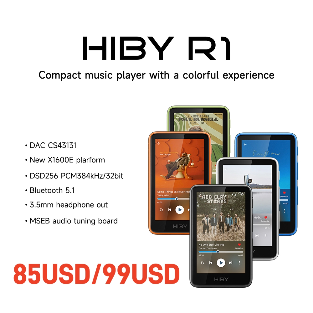 HiBy R1 HiFi Audio Music Playe - огляд і ціна Audio Music Web
