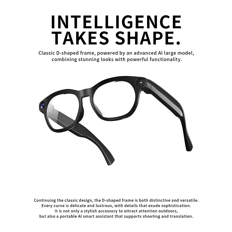 New Fashionable Smart Glasses  - огляд і ціна Audio Music To Video Ai Free