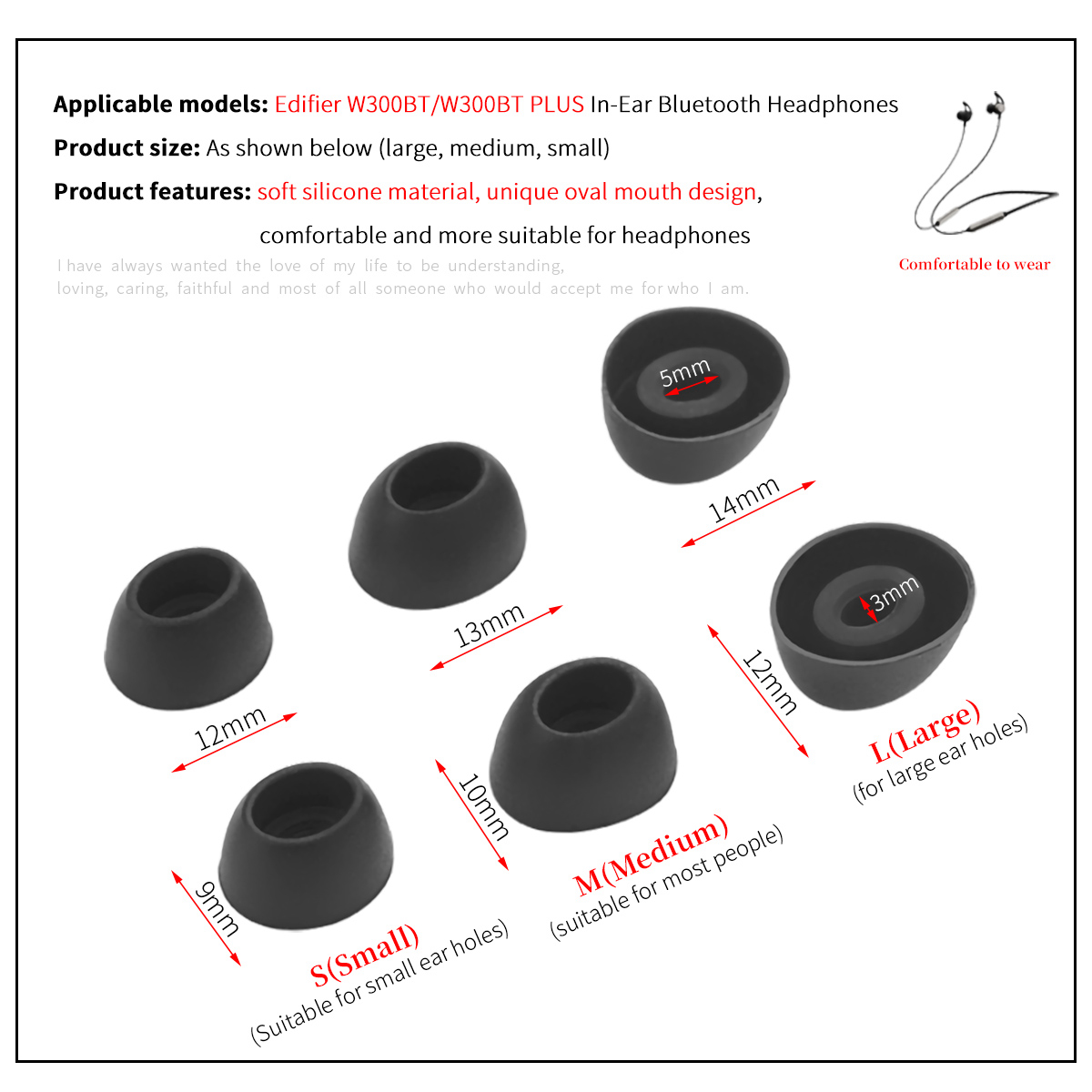 6Pcs Silicone Ear Tips for Edi - огляд і ціна Anker Speaker Soundcore Boom 2