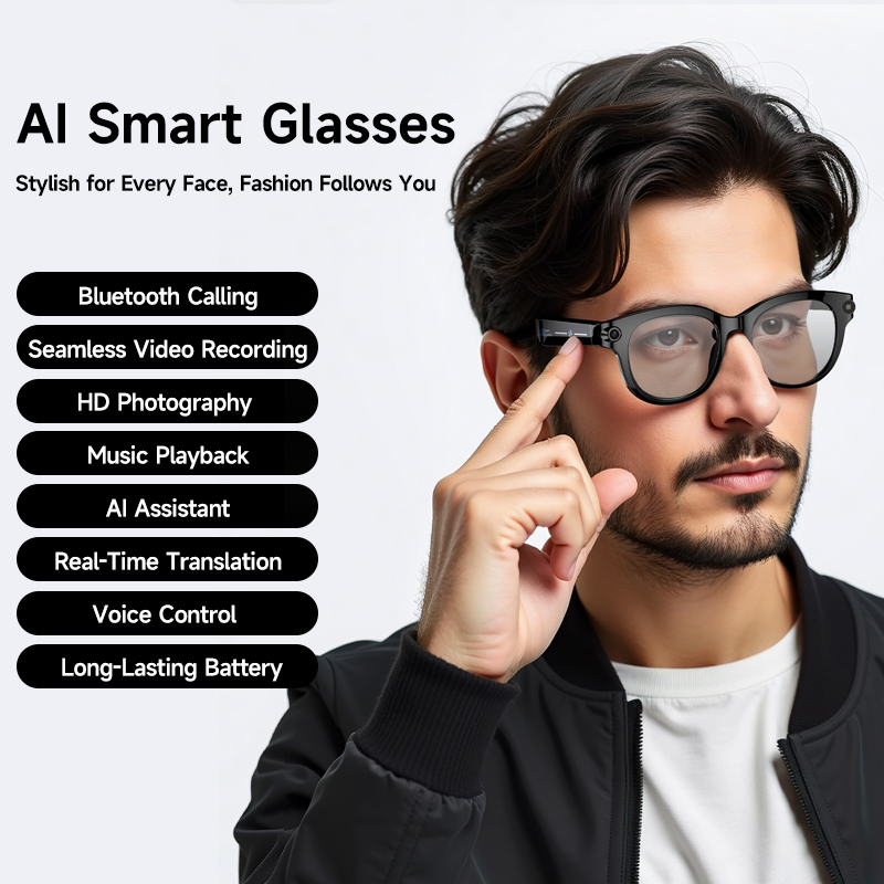 Lenovo 8K HD AI Smart Glasses  - огляд і ціна Audio Music To Video Ai Free