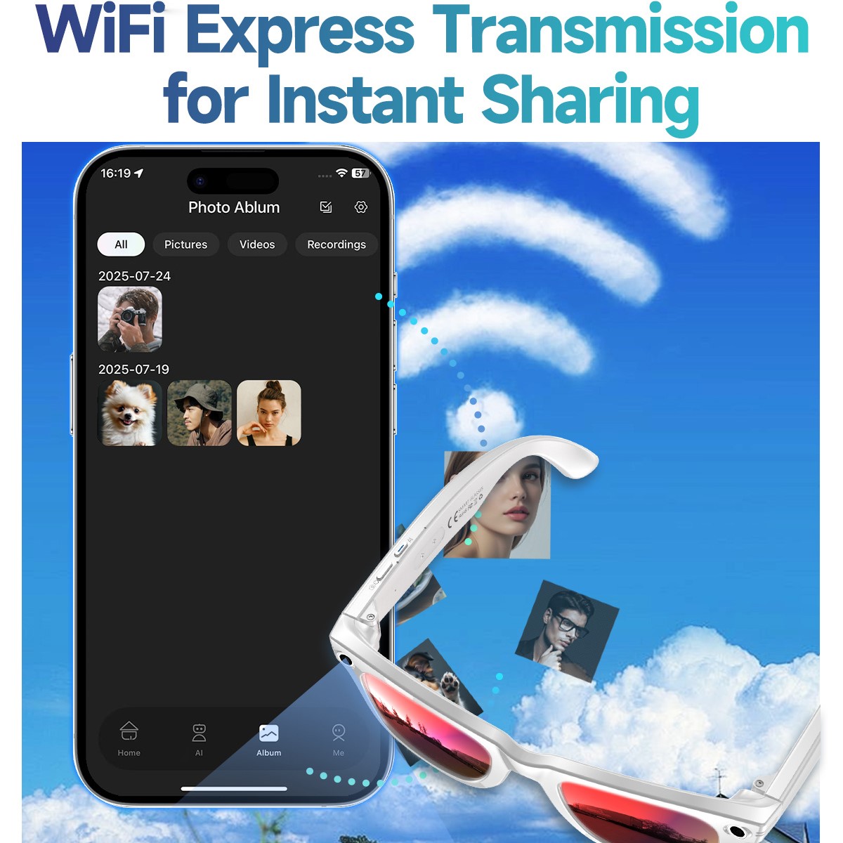 Trending Smart Sunglasses With - огляд і ціна Audio Music To Video Ai Free