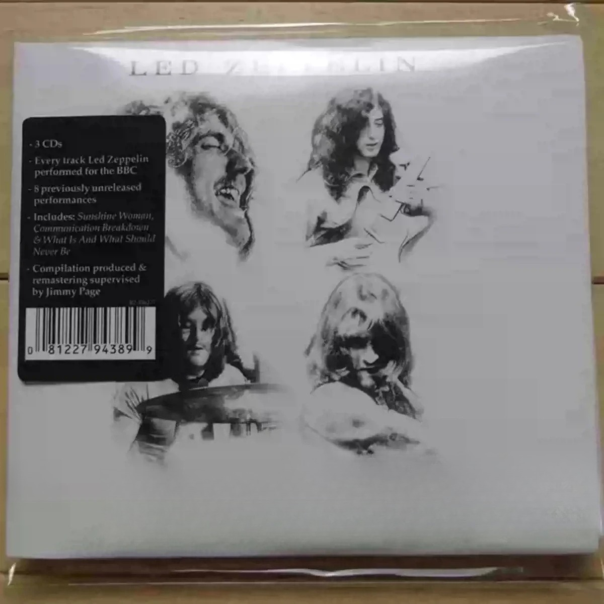 3 Discs Classic Hard Rock Live - огляд і ціна Audio Music Cover