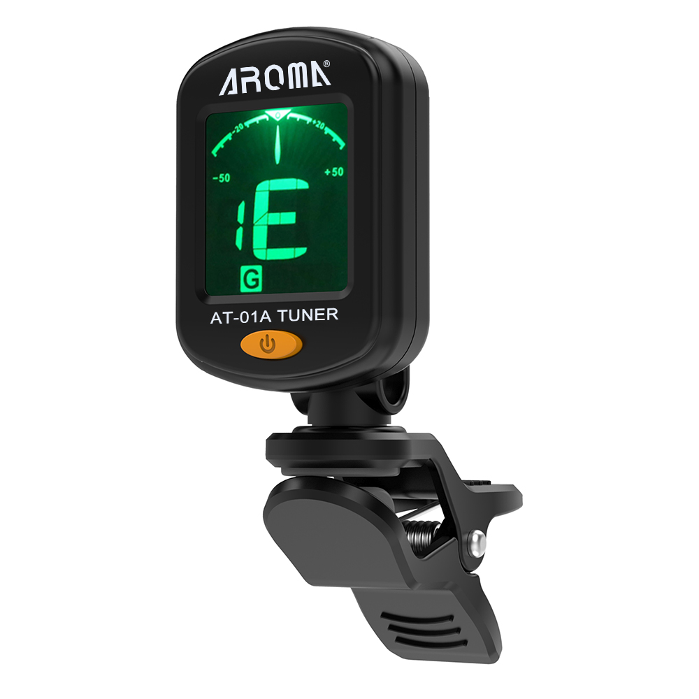 AT-01A Rotatable Clip-on Tuner - огляд і ціна Guitar Tuner Clip