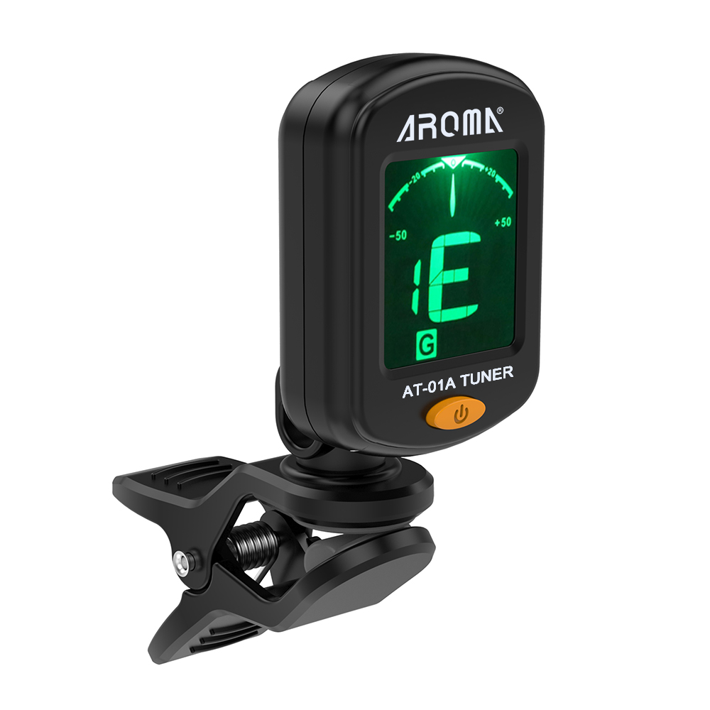 AT-01A Rotatable Clip-on Tuner - огляд і ціна Guitar Tuner Clip
