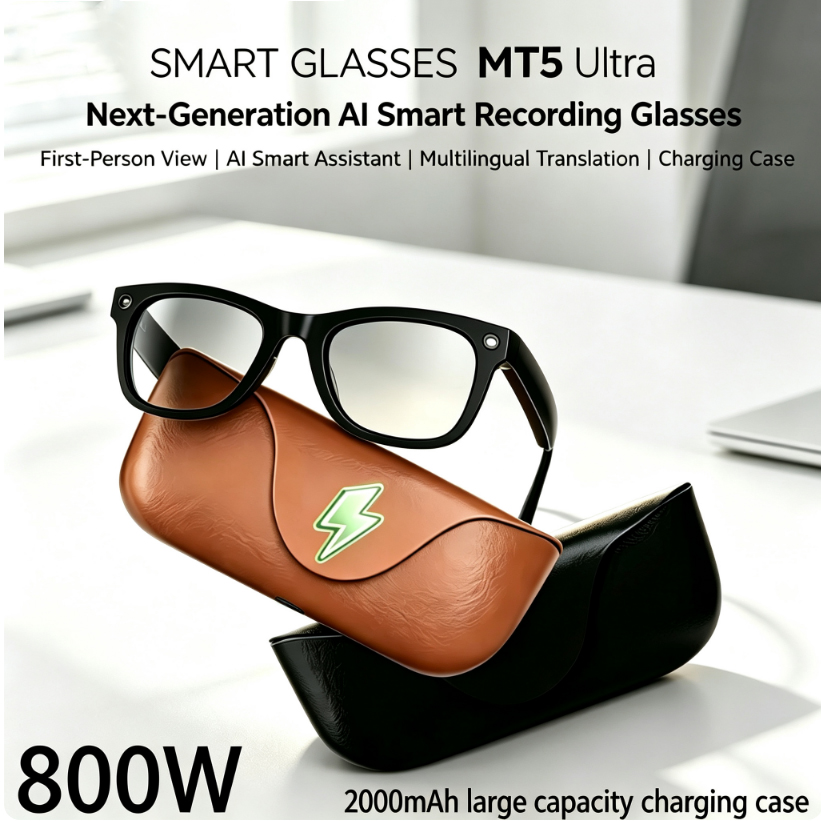 2026 AI smart Glasses HD 800W  - огляд і ціна Audio Music To Video Ai Free