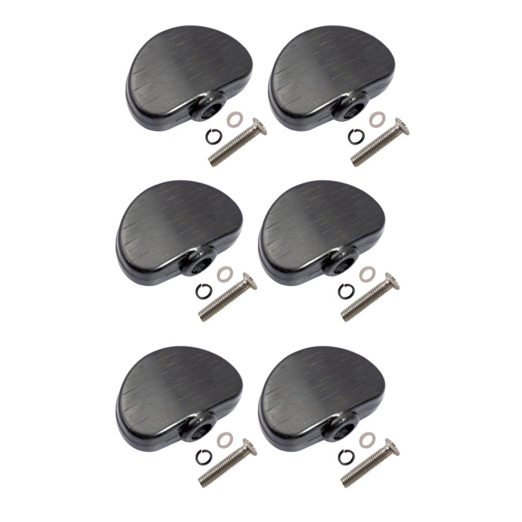 6 Pcs Black Guitar Tuning Pegs - огляд і ціна Guitar Tuner Clip