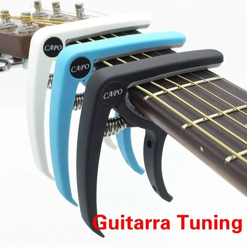 Plastic Guitar Capo for 6 Stri - огляд і ціна Guitar Tuner Clip