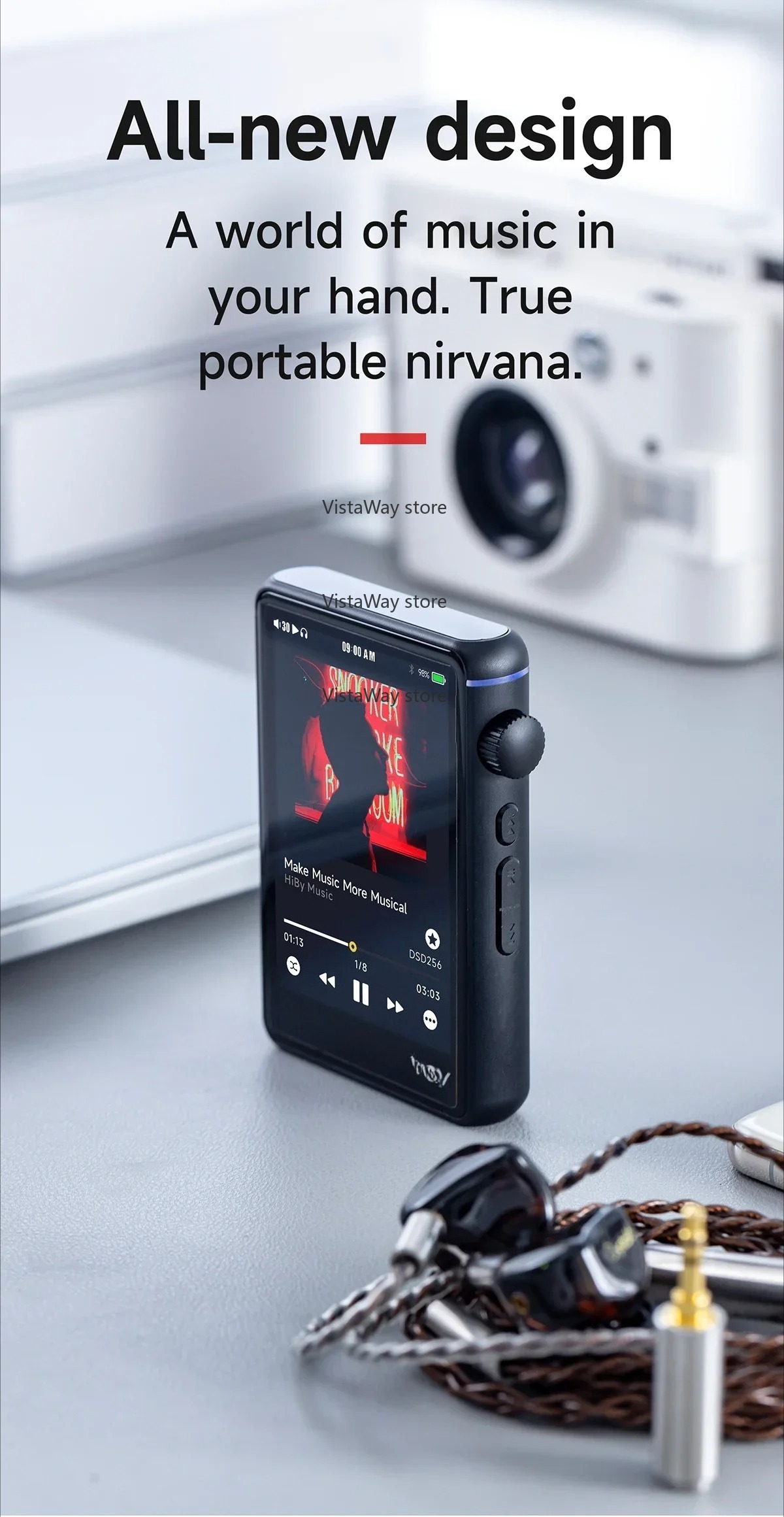 Bluetooth WiFi Music Player MP - огляд і ціна Audio Music Web