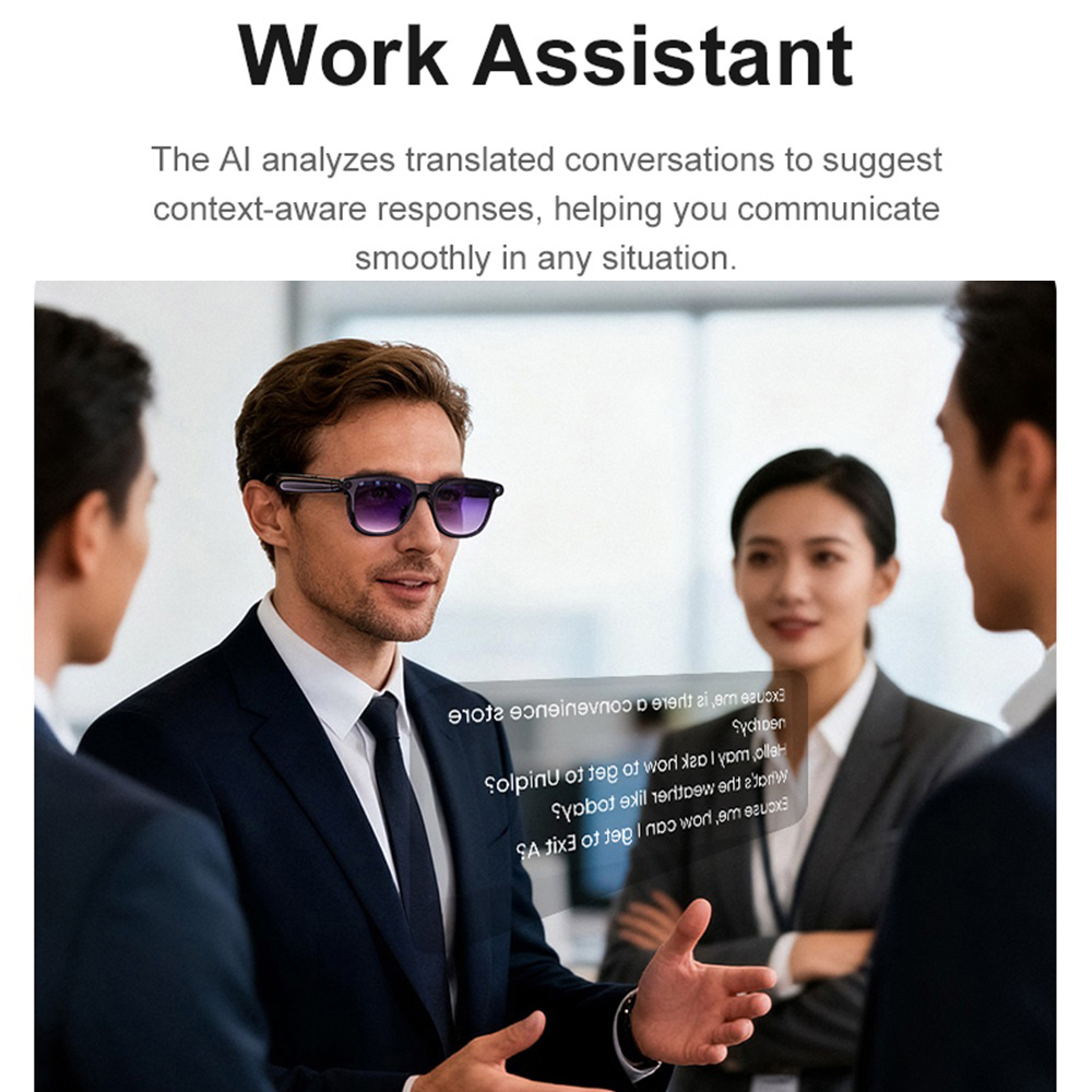 Smart Glasses AI Assistant Rea - огляд і ціна Audio Music To Video Ai Free