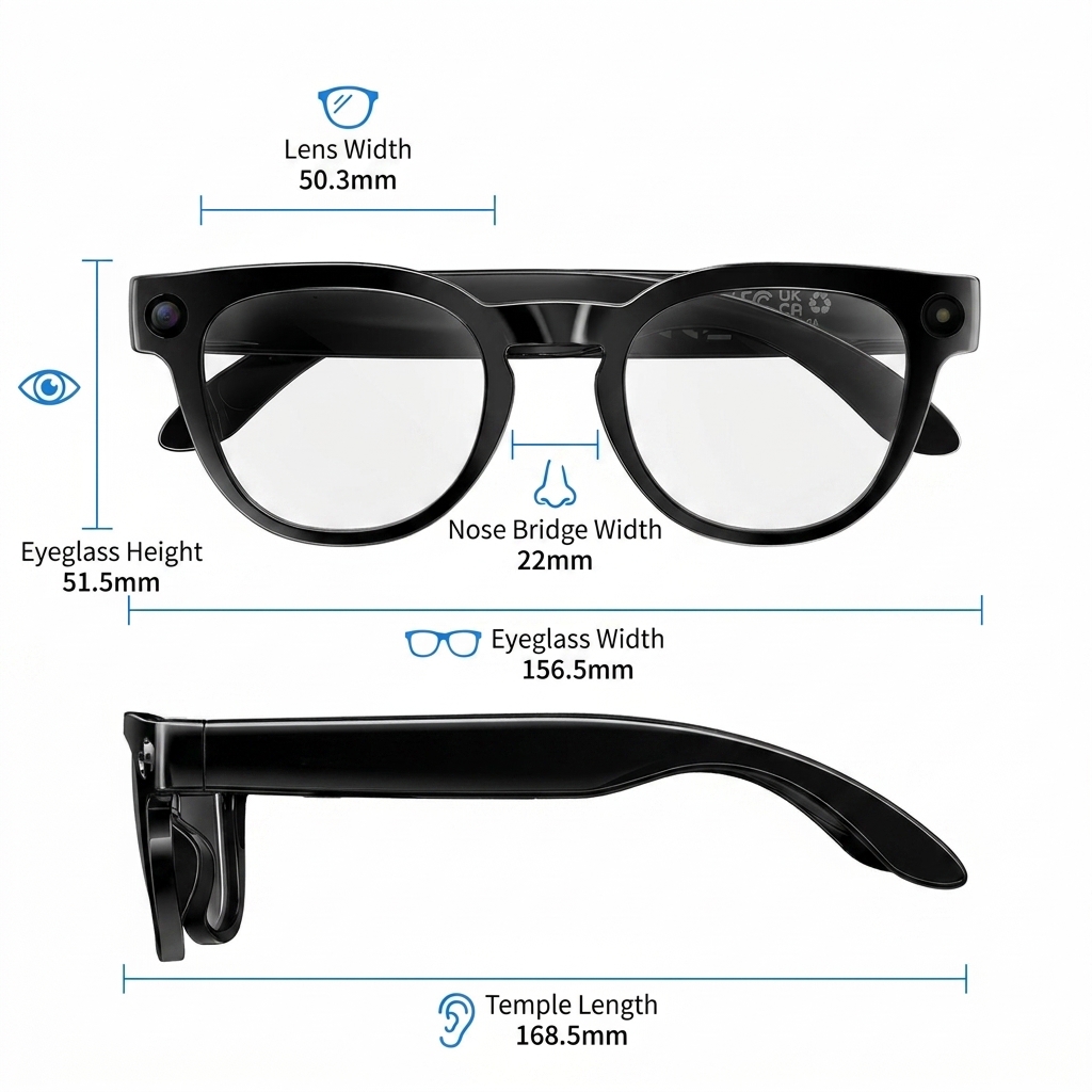 2026 New AI Smart Glasses with - огляд і ціна Audio Music To Video Ai Free