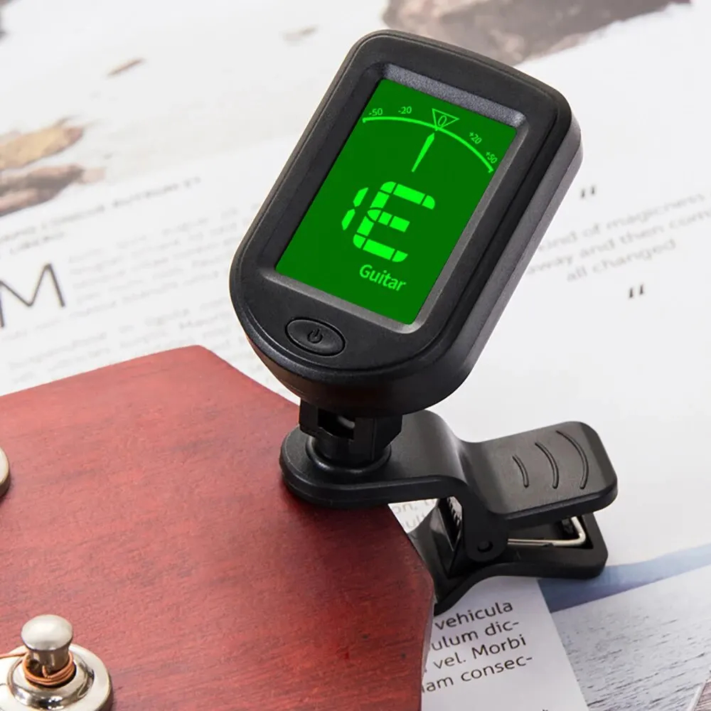T-02 Guitar Tuner Clip-on Chro - огляд і ціна Guitar Tuner Clip