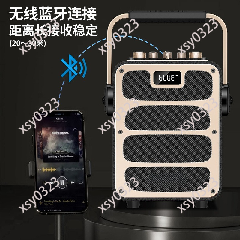 High Power Portable Bluetooth  - огляд і ціна Music Song Audio