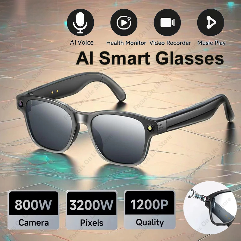 AI Smart Glasses 8 Million Cam - огляд і ціна Audio Music To Video Ai Free