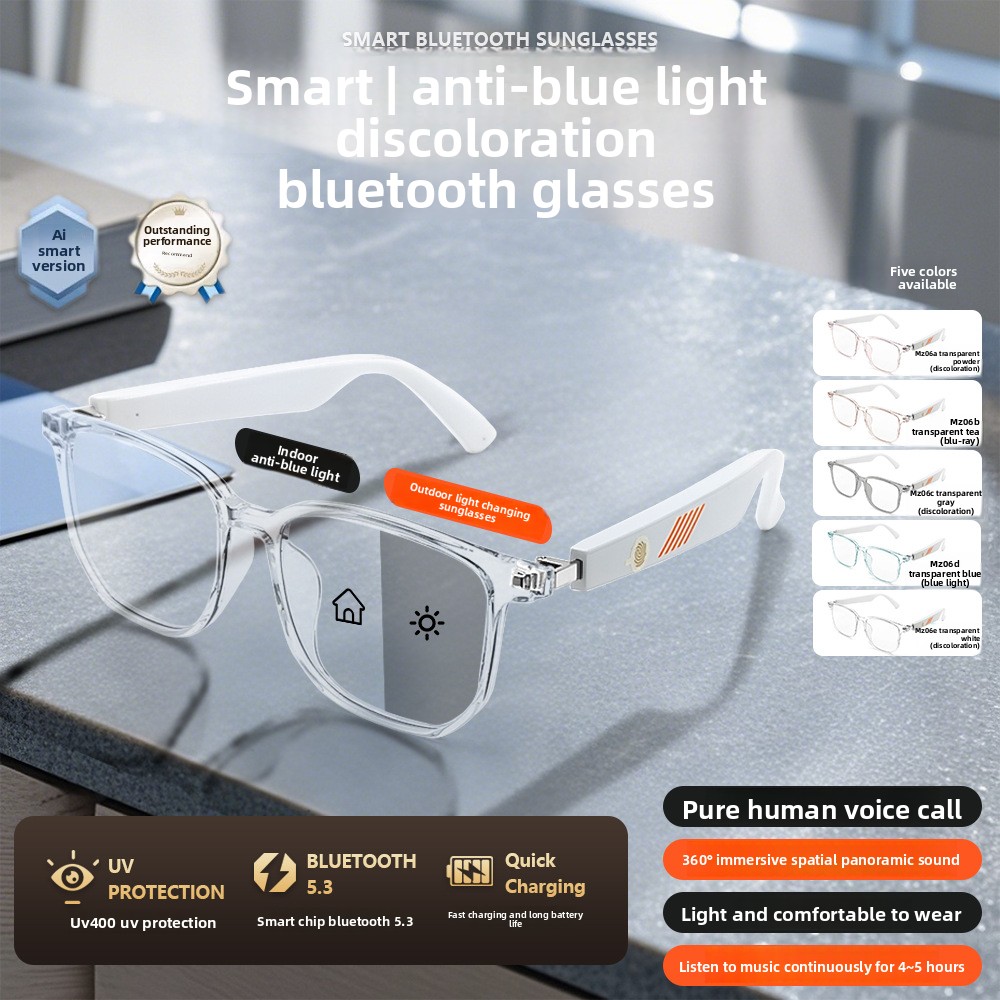 Smart bluetooth ai glasses out - огляд і ціна Music Song Audio