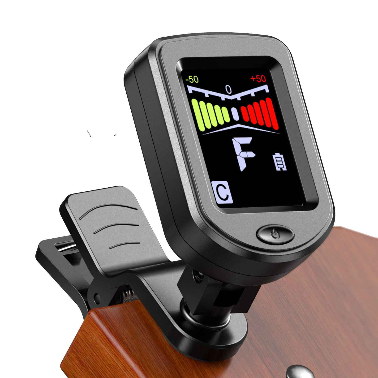 Clip-On Guitar Tuner with Regu - огляд і ціна Guitar Tuner Clip